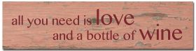 Wood Plaque All you need is love